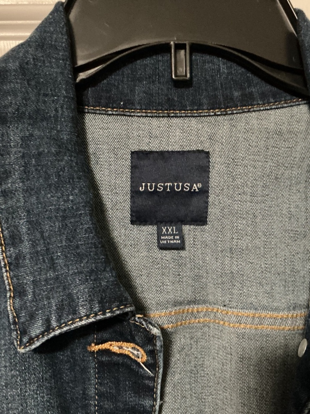 Just USA Denim Jacket - XXL - Picture 3 of 5